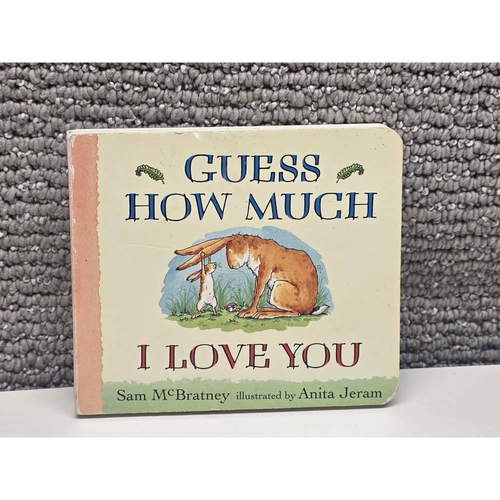 Guess How Much I‎ Love You Sam McBratney Board Book Anita Jeram Candlewick Press